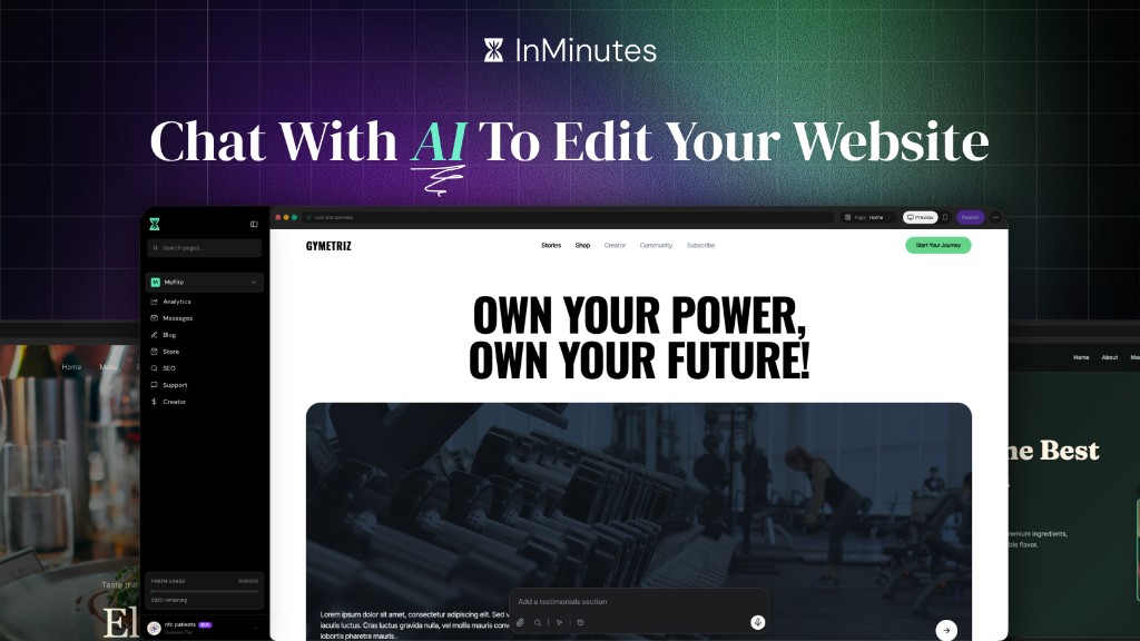 InMinutes product demo